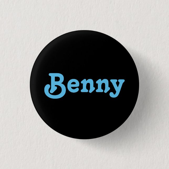 Button Benny (Front)