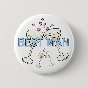 Button: Best Man 2 Inch Round Button