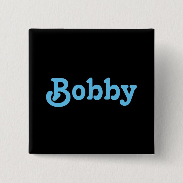Button Bobby (Front)