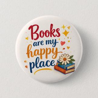 Button_bookish 2 Inch Round Button