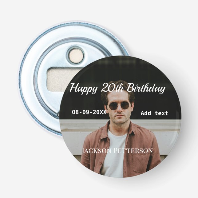 Button Bottle Opener (Front)
