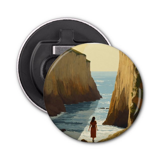 button bottle opener  (Front)