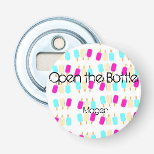 Button Bottle Opener Ice Cream