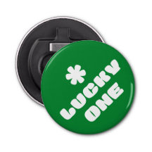 Button Bottle Opener Lucky One