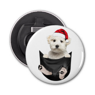 Button Bottle Opener with magnet