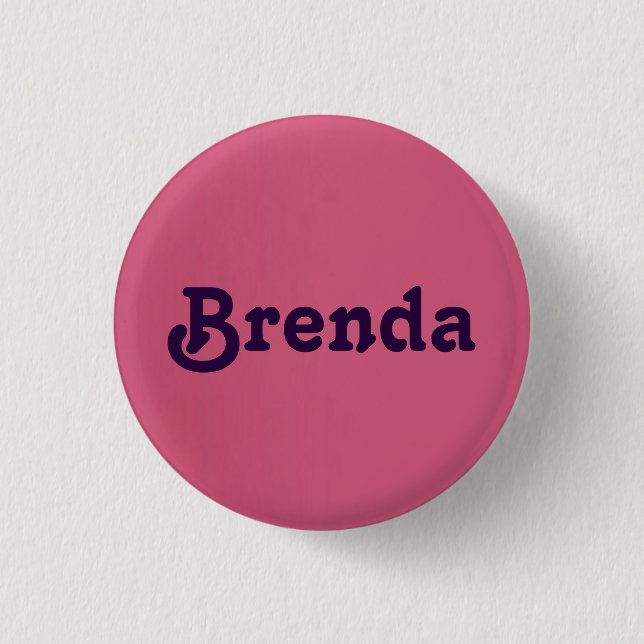 Button Brenda (Front)