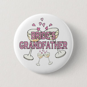 Button: Bride's Grandfather 2 Inch Round Button