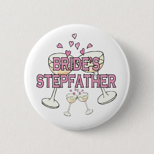 Button: Bride's Stepfather 2 Inch Round Button