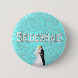 Button: Bridesmaid 2 Inch Round Button