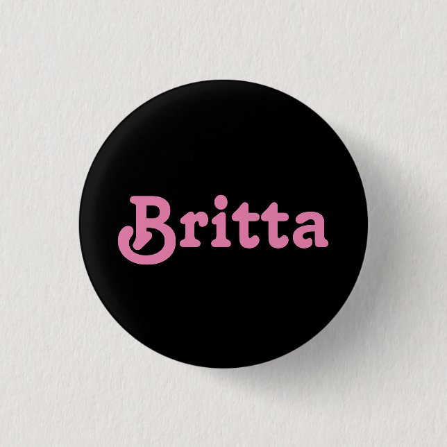 Button Britta (Front)