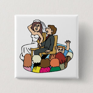 Button: Chair Dance 2 Inch Square Button