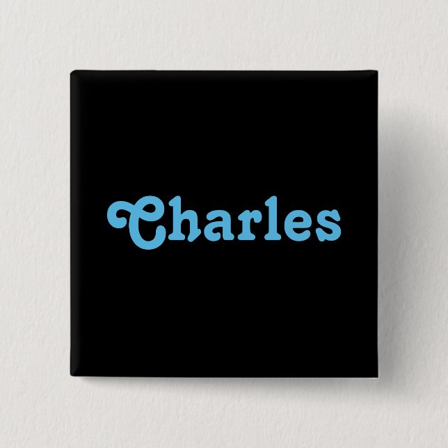 Button Charles (Front)
