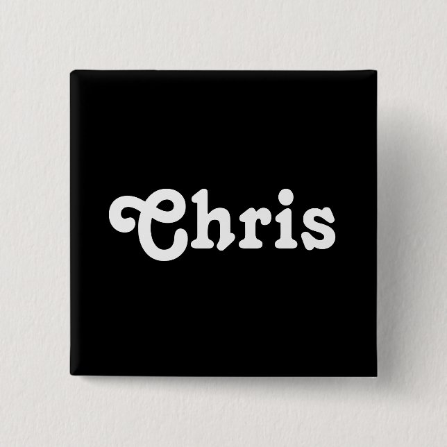 Button Chris (Front)