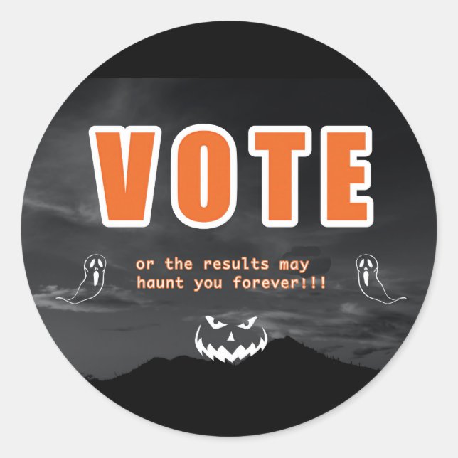 Button Classic Round Sticker (Front)