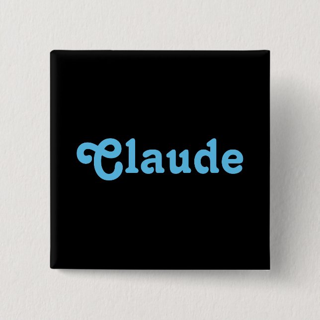 Button Claude (Front)