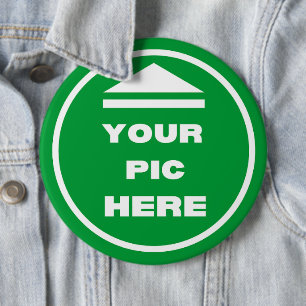 Button Colossal 6 Inch - Add Your Image
