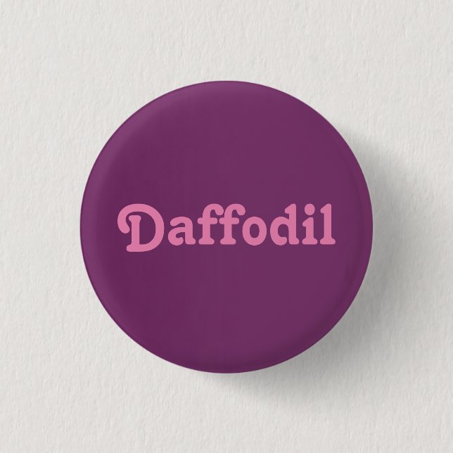 Button Daffodil (Front)