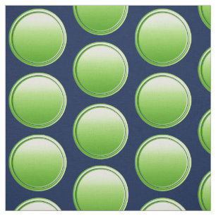 Button Dots - gradient green + your backg. & idea Fabric