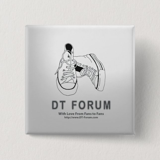Button DT Forum  Square (Front)