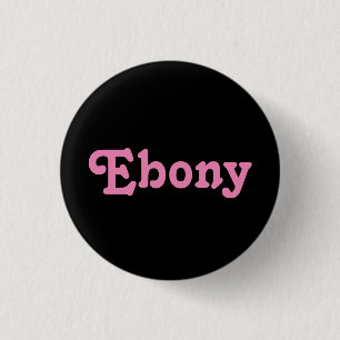 Button Ebony