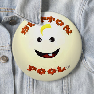 Button Fool colossal round button