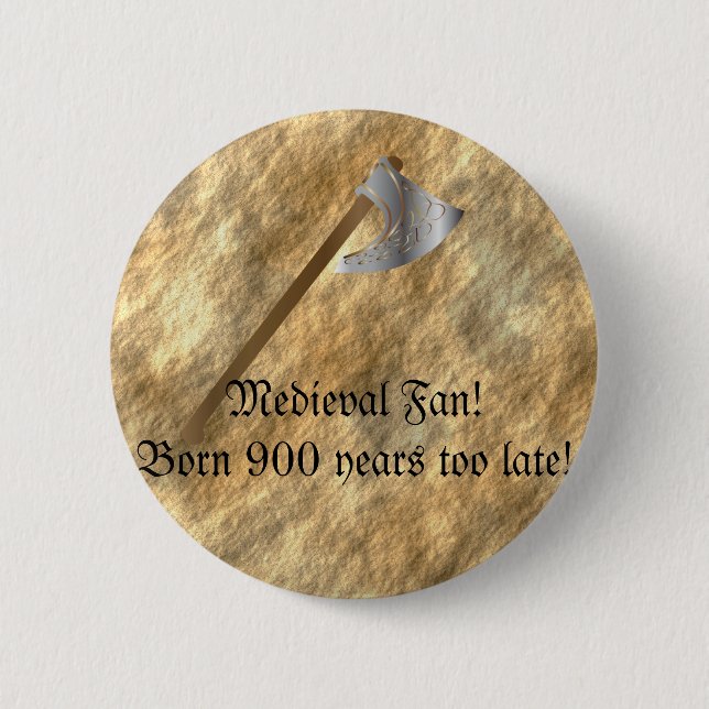 Button for medieval fans (Front)