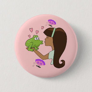 Button Frog Prince