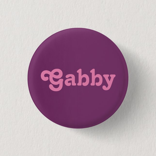 Button Gabby (Front)