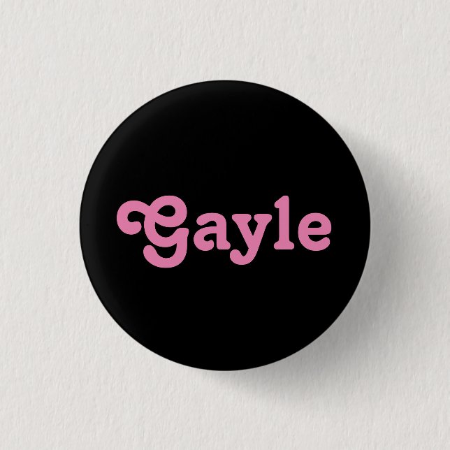 Button Gayle (Front)
