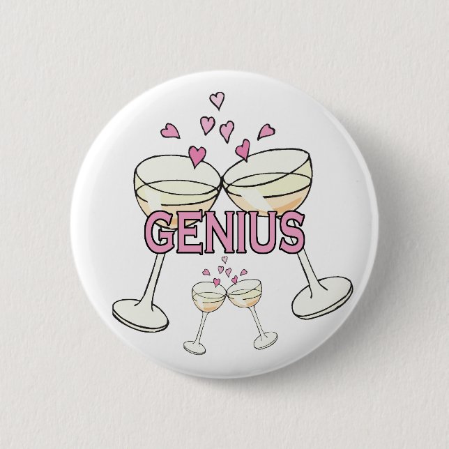 Button: Genius 2 Inch Round Button (Front)