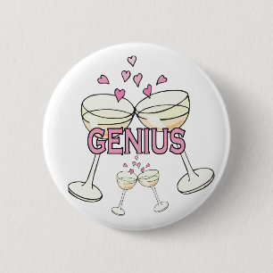 Button: Genius 2 Inch Round Button