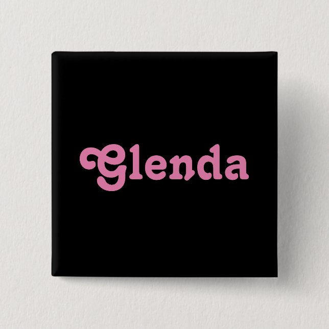 Button Glenda (Front)