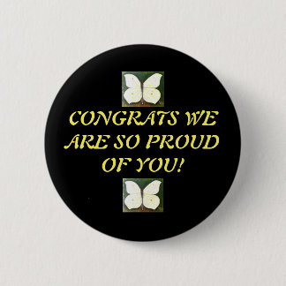 Button Graduation Congrats Zalnok