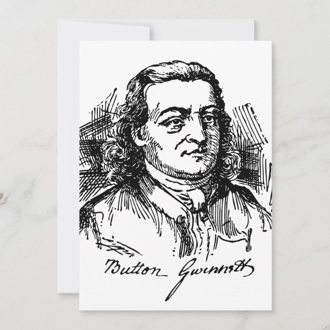 Button Gwinnett (Front)