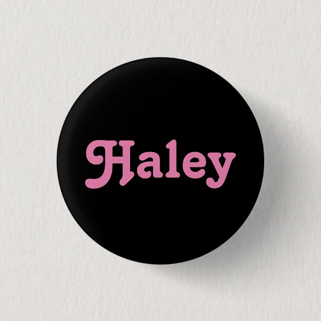 Button Haley (Front)