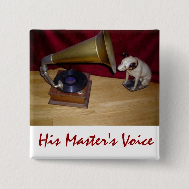 Button - His Master's Voice (Front)