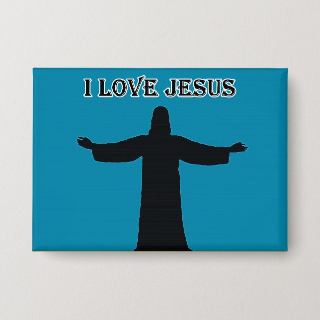 Button  i love jesus (Front)