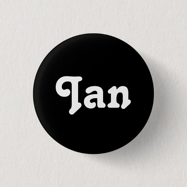 Button Ian (Front)