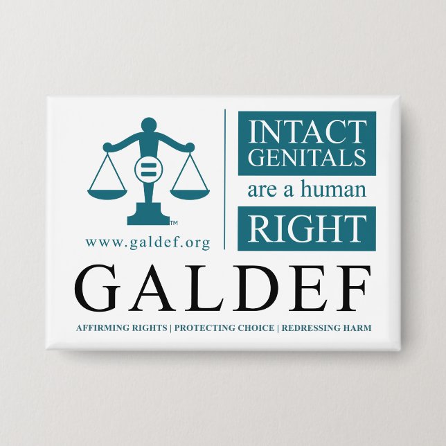 Button- Intact Genitals (Front)