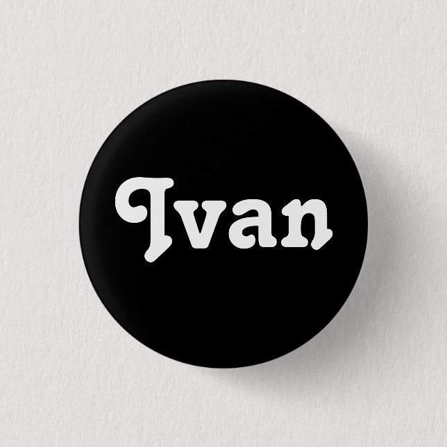 Button Ivan (Front)