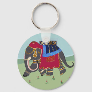 Button key ring