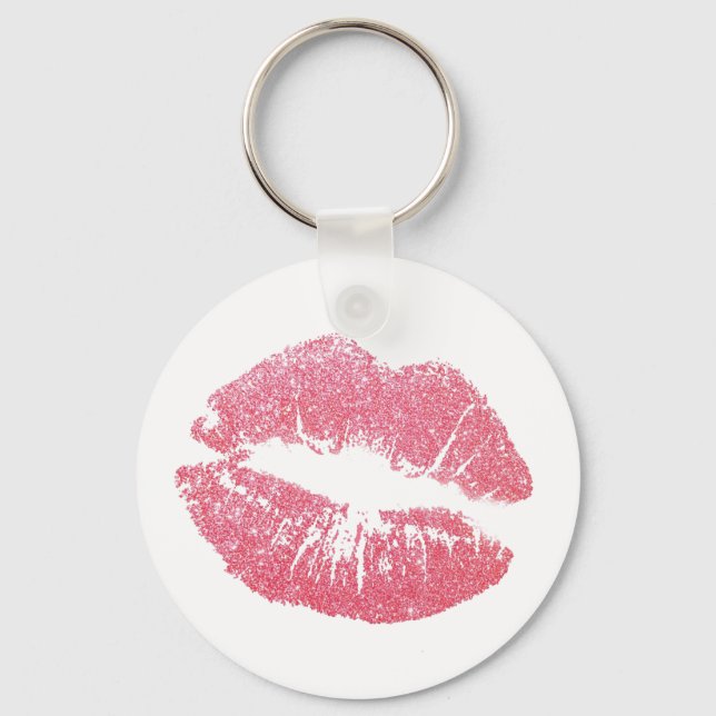 Button Key Ring - Kiss (Front)