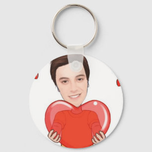 Button Keychain