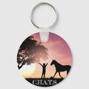 Button Keychain