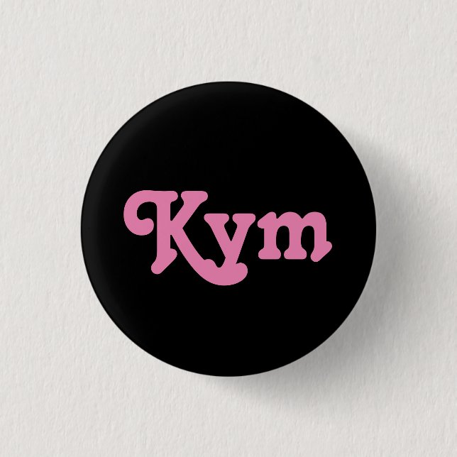 Button Kym (Front)