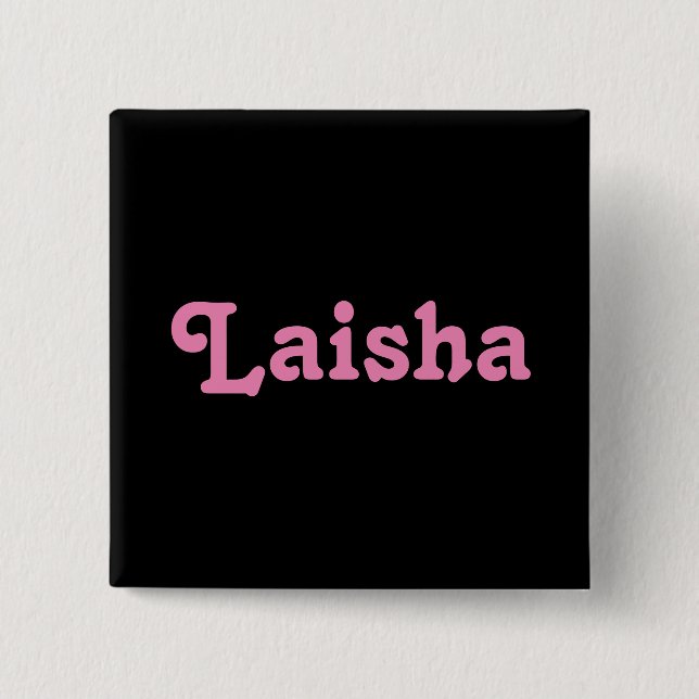 Button Laisha (Front)