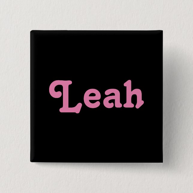 Button Leah (Front)