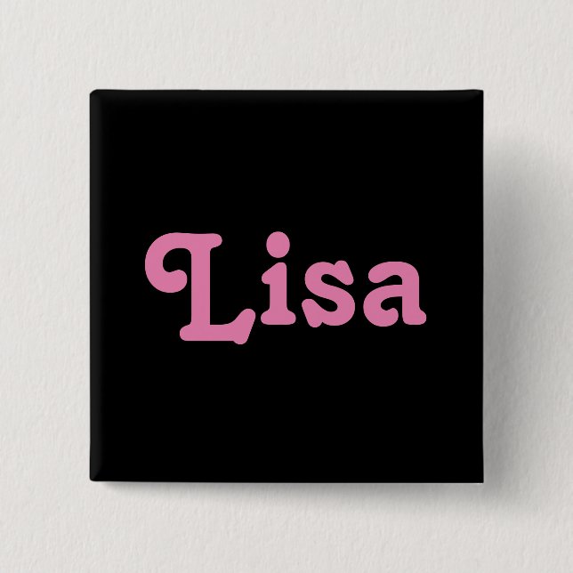 Button Lisa (Front)