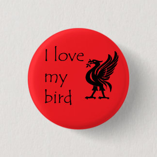 Button - Liverpool Liverbird