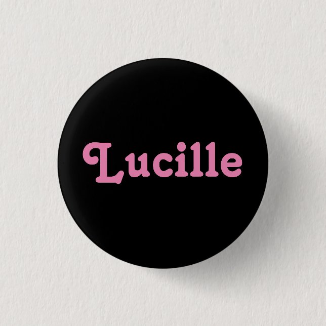 Button Lucille (Front)